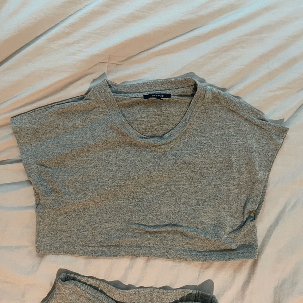 Tan Gray Two-Piece Set - image 5